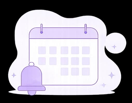 Bills and reminders illustration