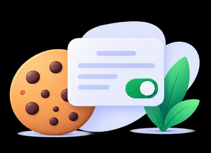 Cookies and website preferences illustration